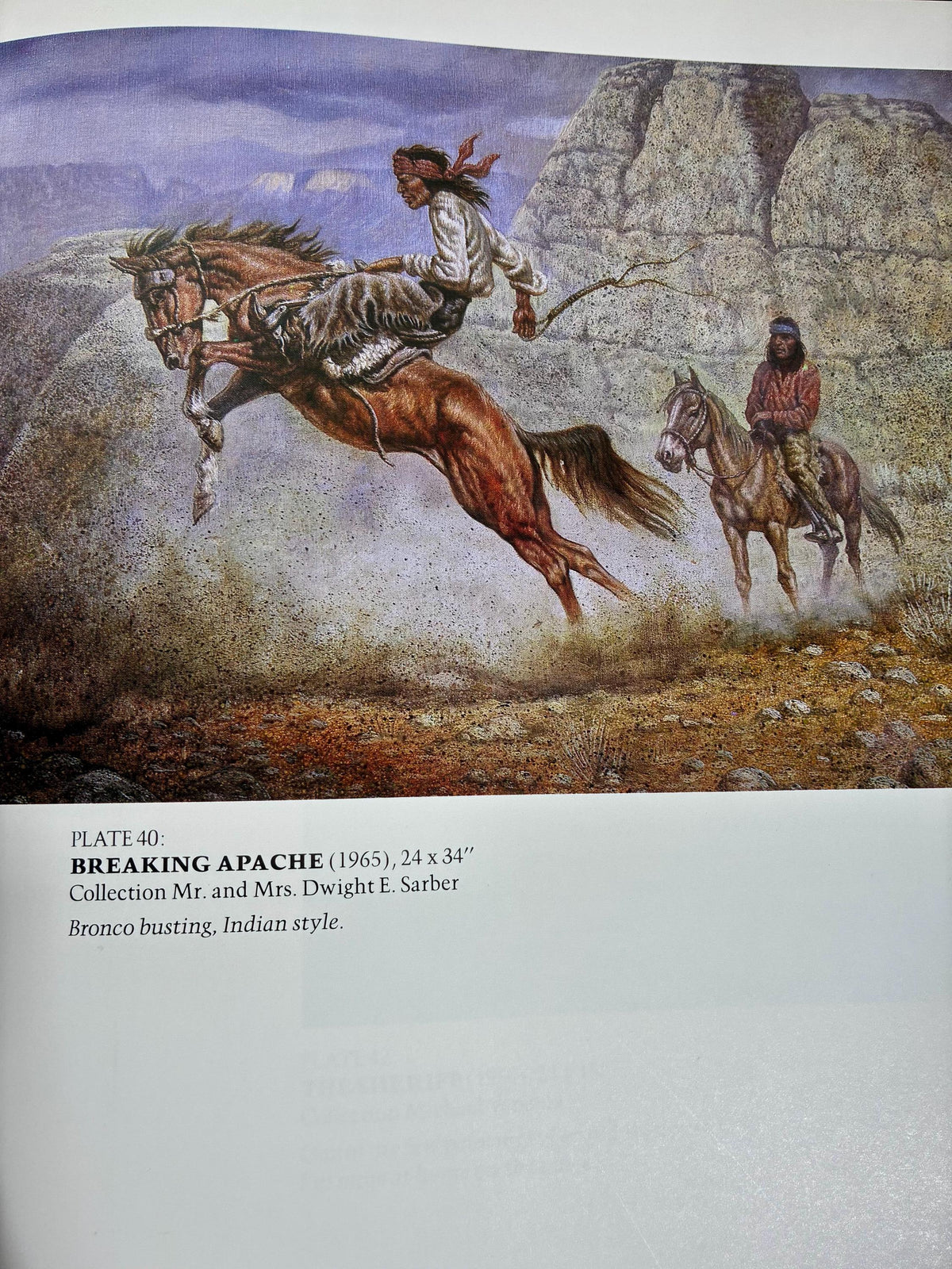 Vintage Perillo Leather Bound Native American Coffee Table Art Portfolio Book 1980s Collector Volume