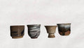 Japanese Yunomi Tea Cups | Wabi Sabi (Set of 4)
