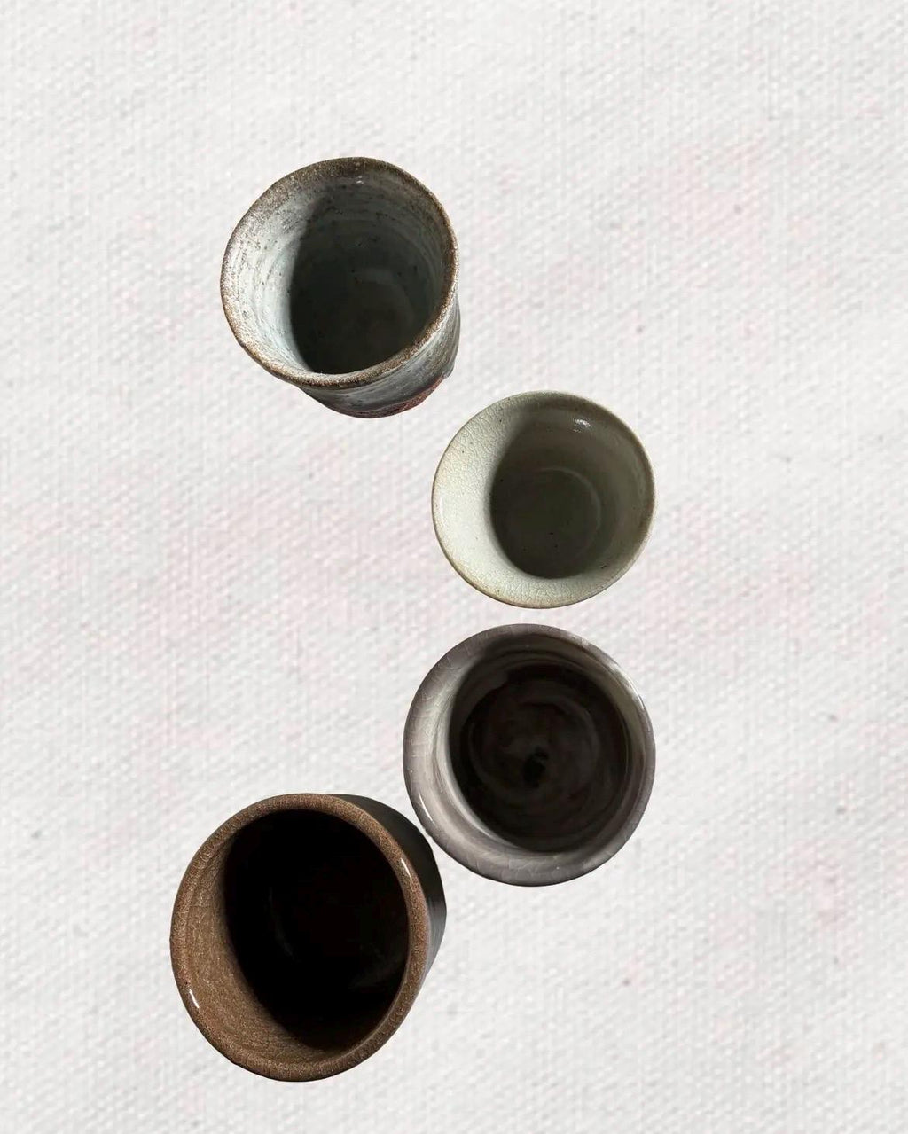Japanese Yunomi Tea Cups | Wabi Sabi (Set of 4)