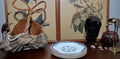 Set of 6 Wood & Sons Kenya Plates | Blue White English Transferware Tableware